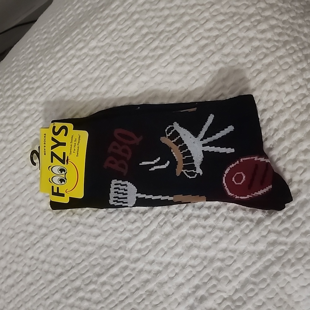3/$20 Foozy Funny BBQ Socks!